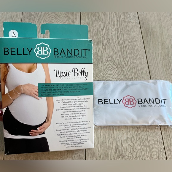 Belly Bandit Upsie Belly Maternity Wrap - Black - Picture 8 of 9